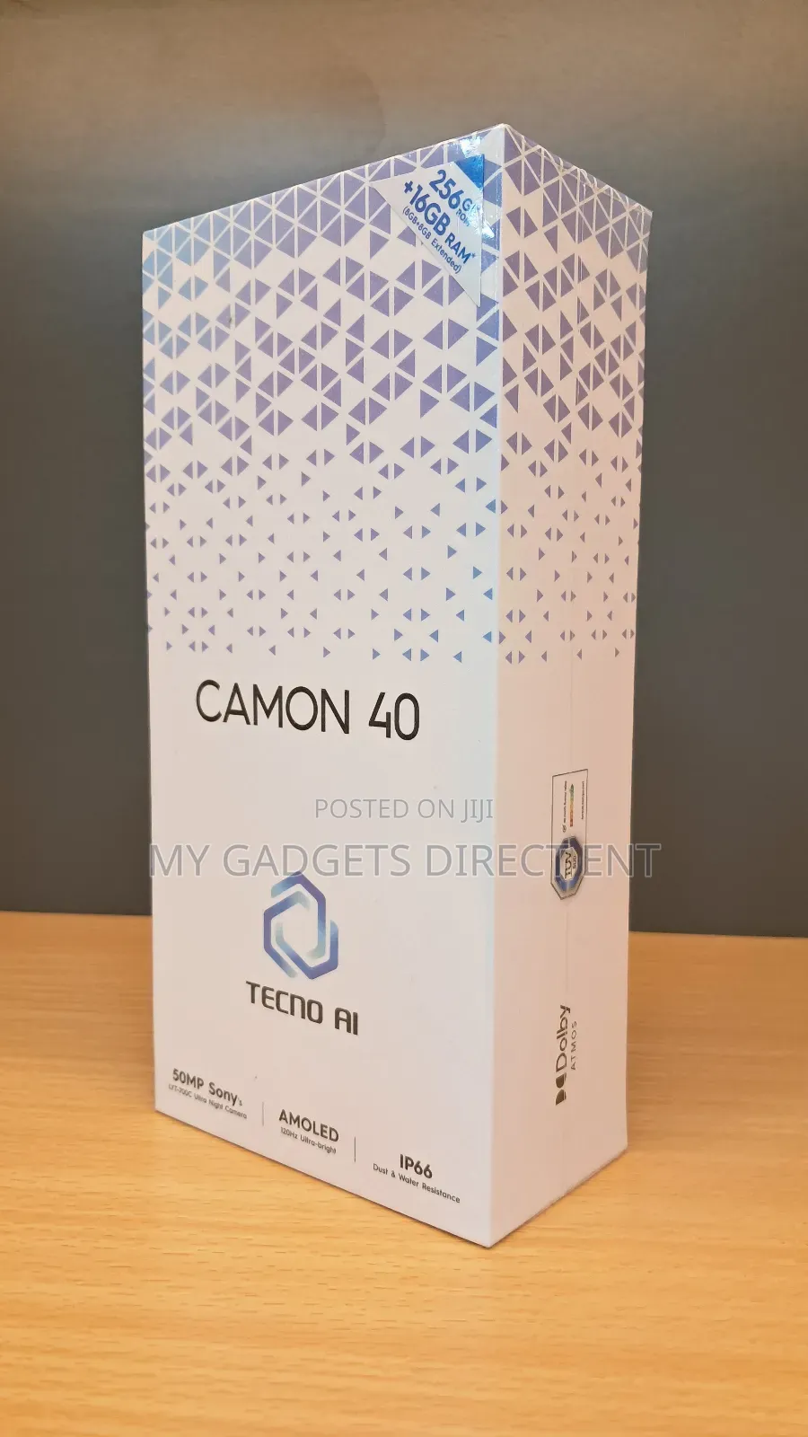 New Tecno Camon 40 256 GB Black