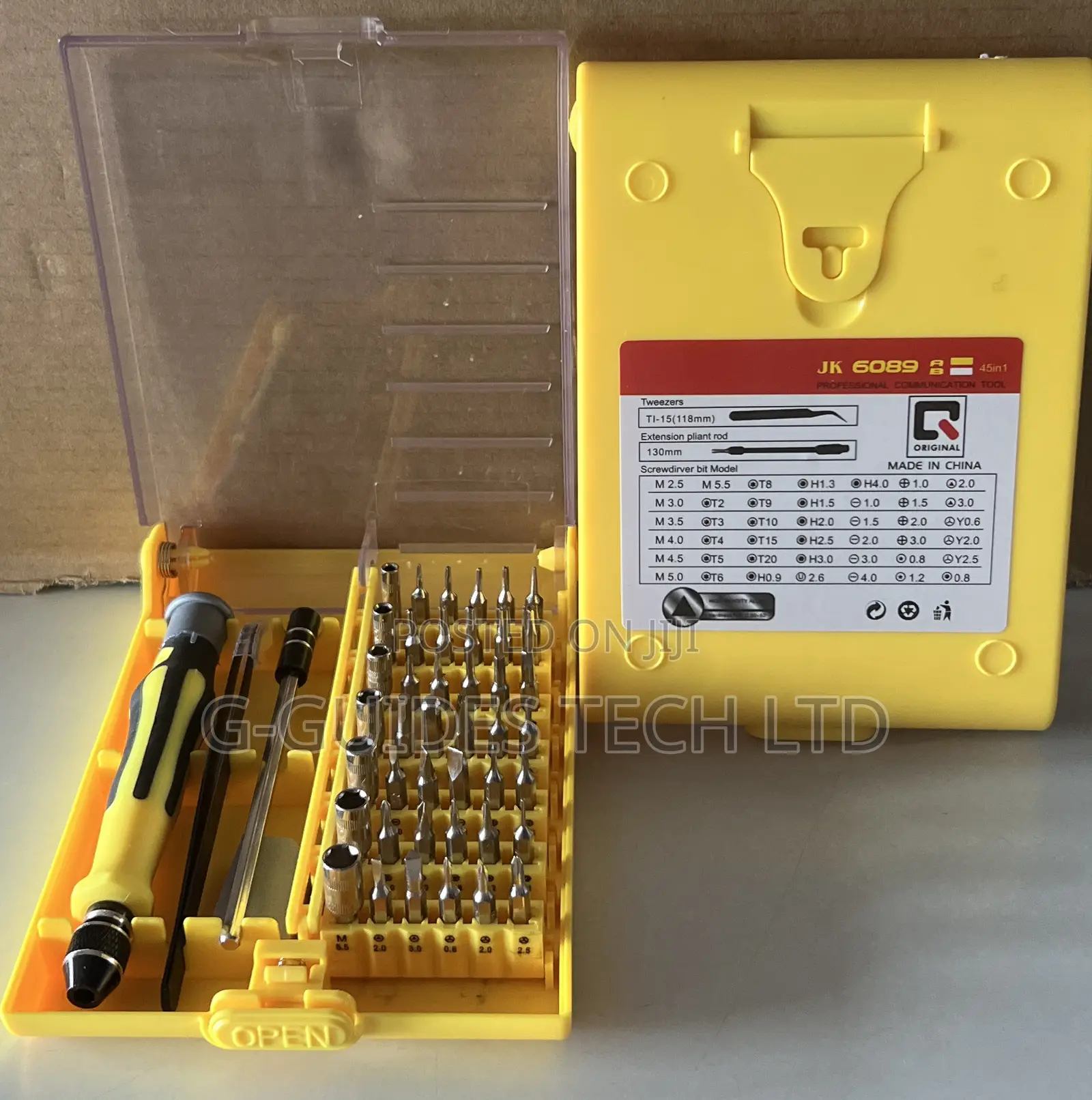 45-in-1 Screwdriver Set, Jk-6089 45-in-1 Precision Screwdriver Set