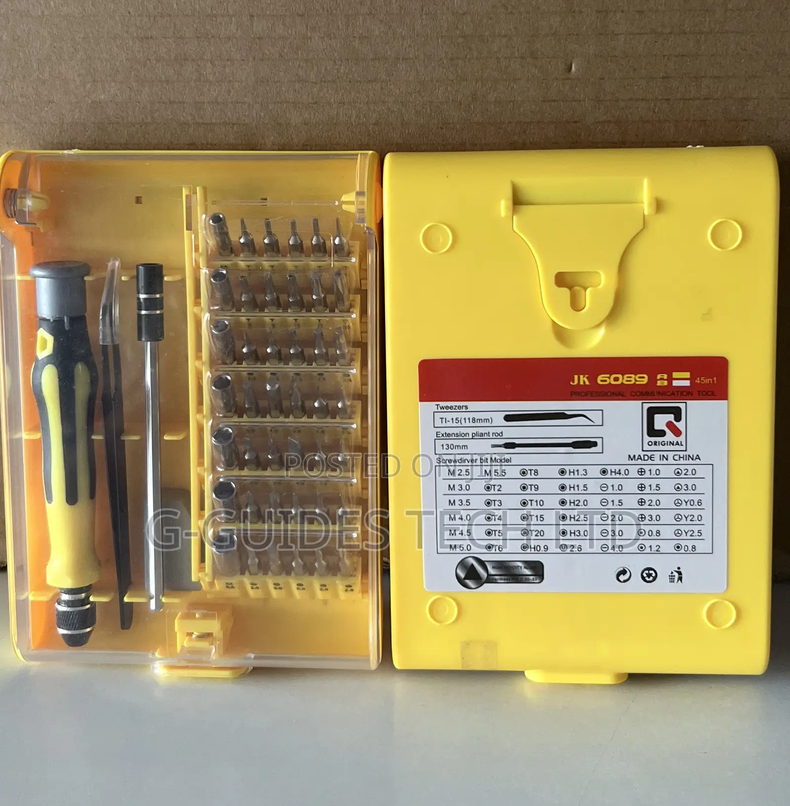 45-in-1 Screwdriver Set, Jk-6089 45-in-1 Precision Screwdriver Set