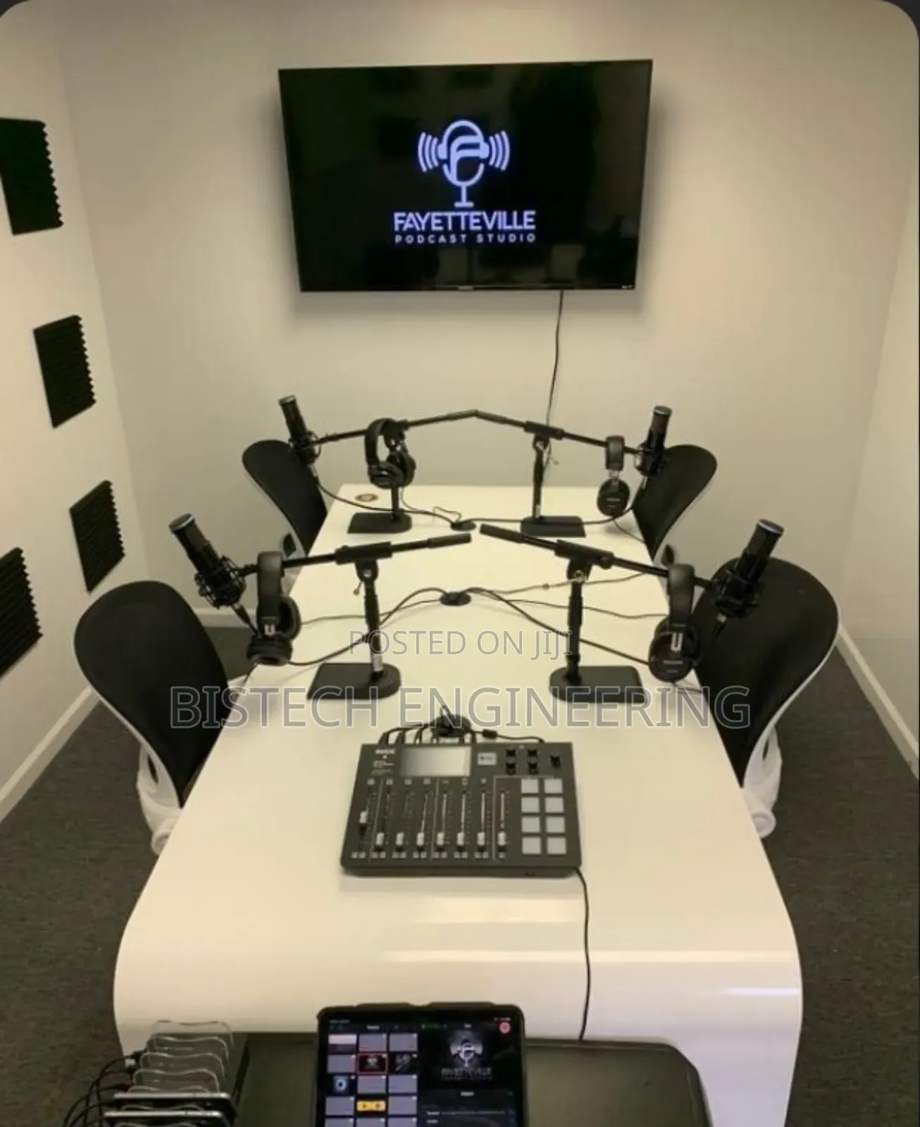 Tv Station, Radio Station,Mcr/ Media Studio Set Up Design Installation