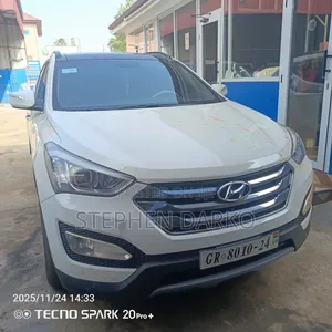 Hyundai Santa Fe 2014 White
