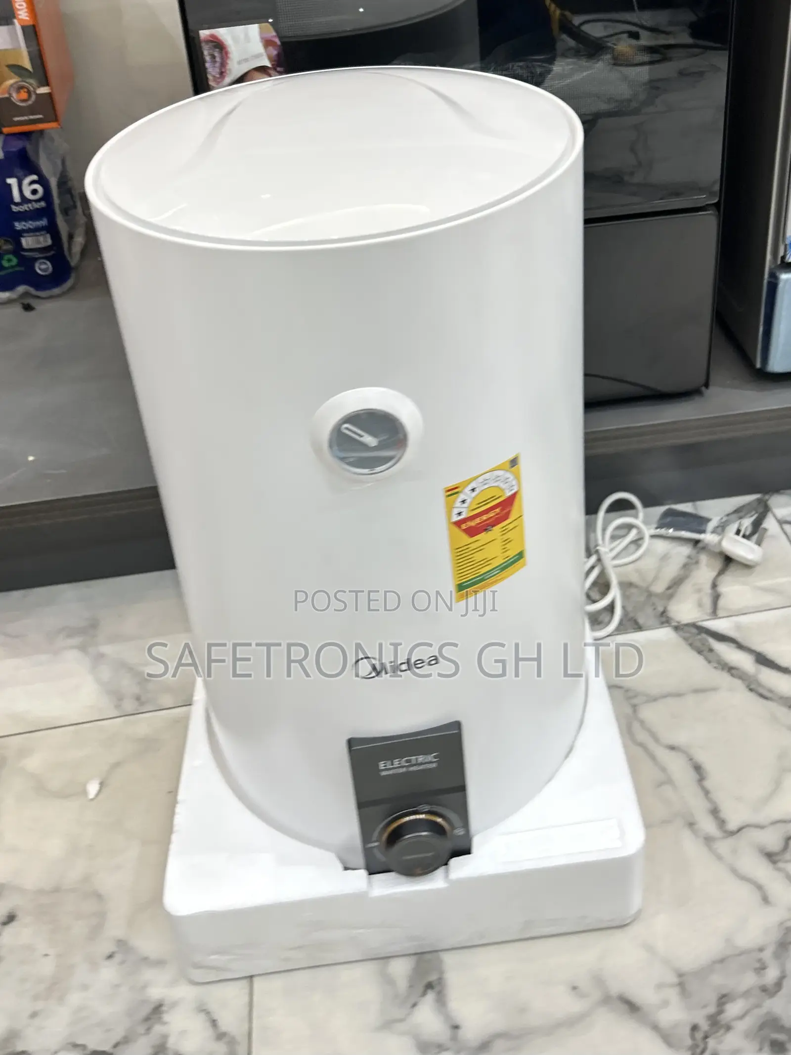 Elegant Midea 30l Electric White Water Heater
