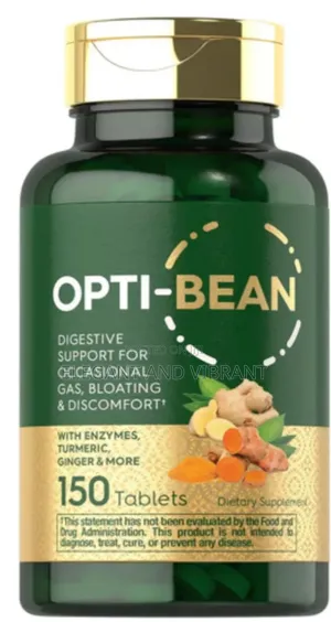 Opti-bean, Digestive Enzymes Support | 150 Tablets