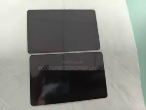 Matte Black Plastic Nfc 216 Blank Digital Business Card