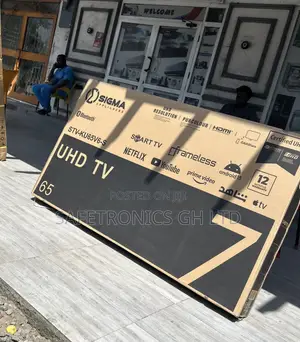Excellent New 65 Inch Sigma Sleek Smart Uhd Ultra Tv