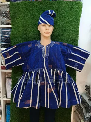 Authentic Ghanaian Men's Smock - Available At Tryahu