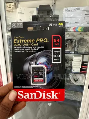 64gb Sandisk Extreme Pro Sdxc Uhs-i Memory Card