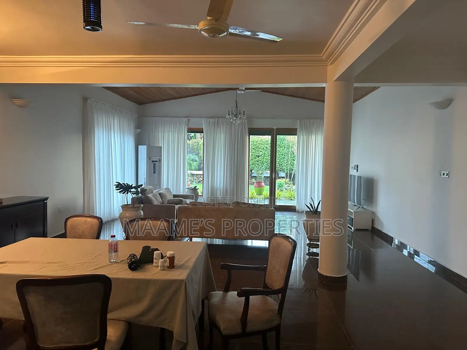 Furnished 5bdrm House in East Legon for rent