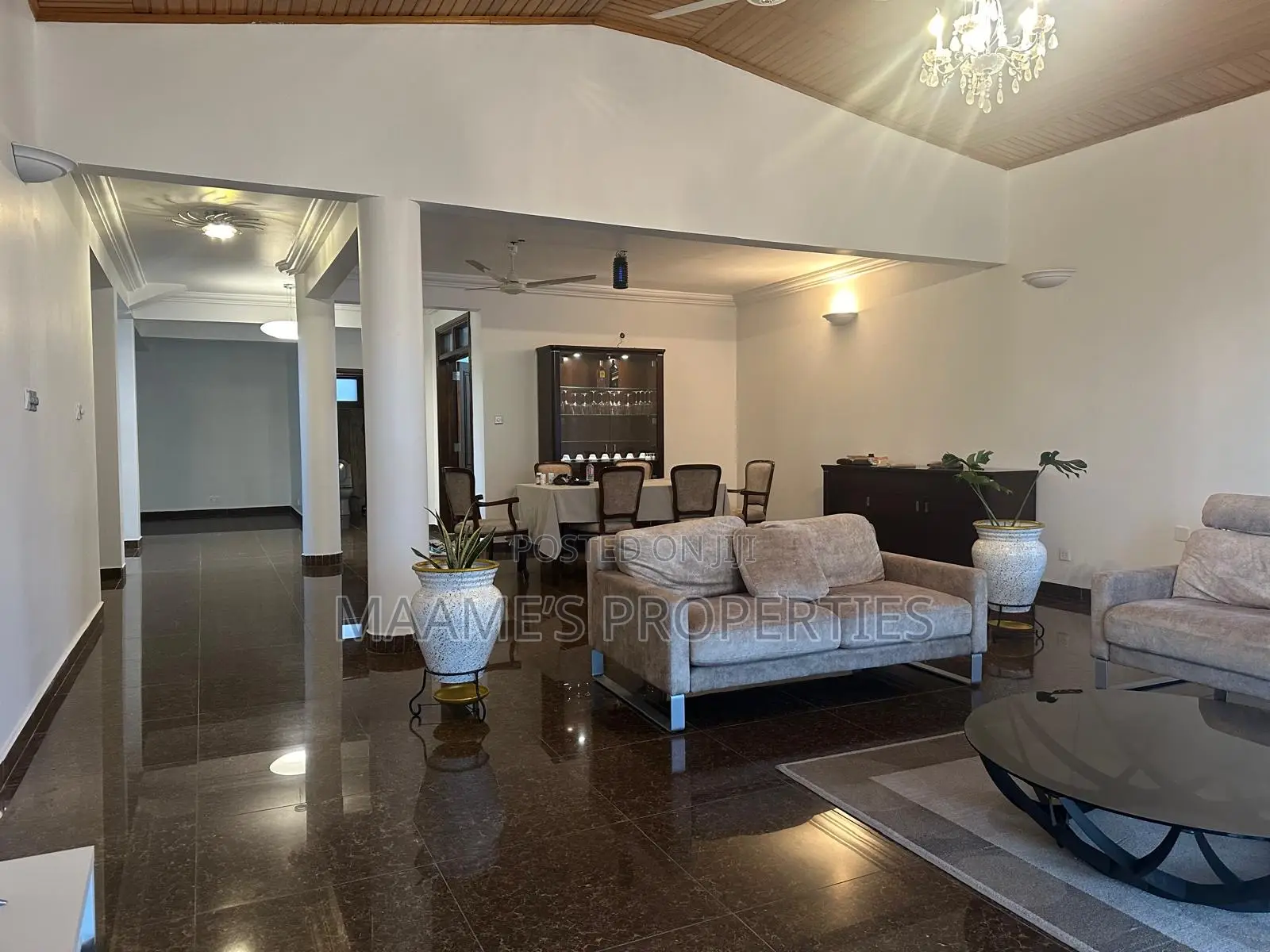 Furnished 5bdrm House in East Legon for rent