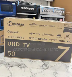 Excellent Led Smart Sleek Design Sigma 50 Inch Tv