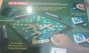 Scrabble Board Game Ready to Play at Any Time