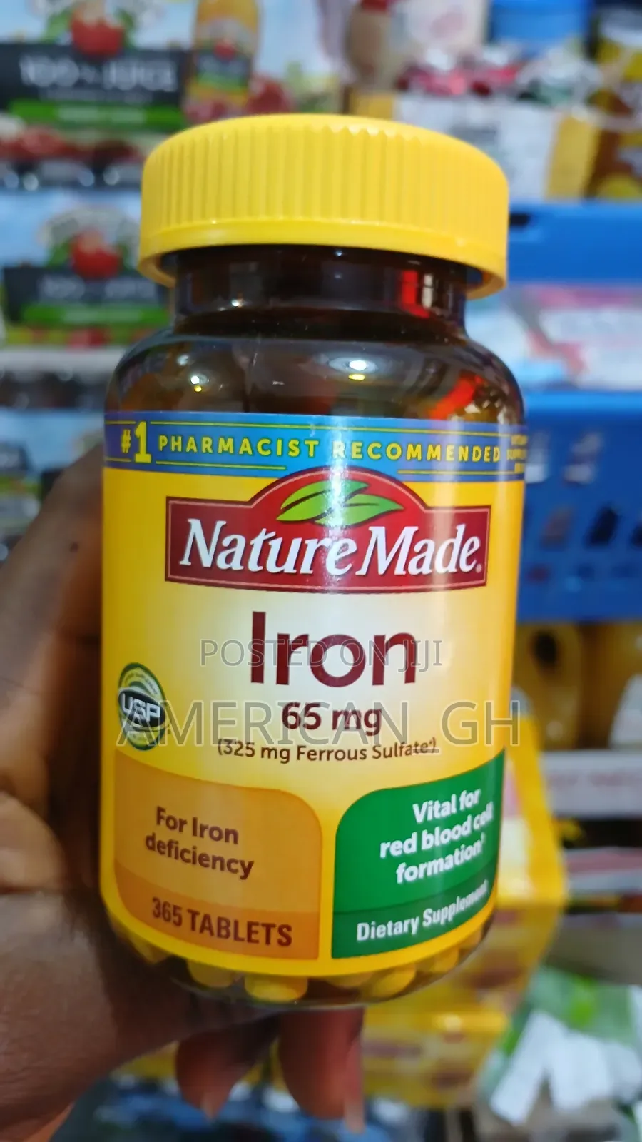 Nature Made Iron Supplement, 365 Tablets
