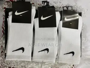 Nike White Socks Set