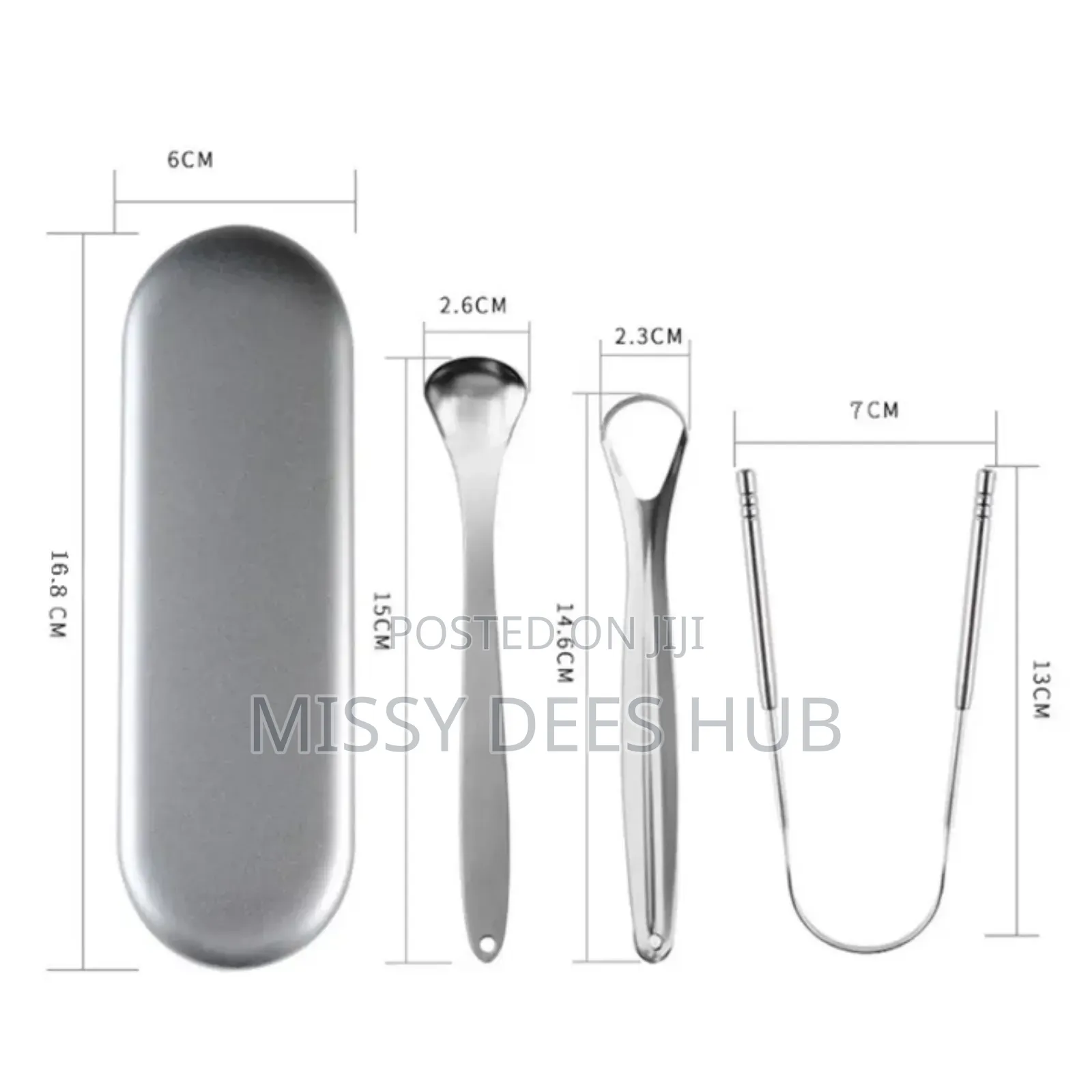 3pcs Tongue Scraper Set