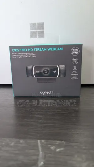 Logitech C922 Pro Hd Stream Webcam + Tripod