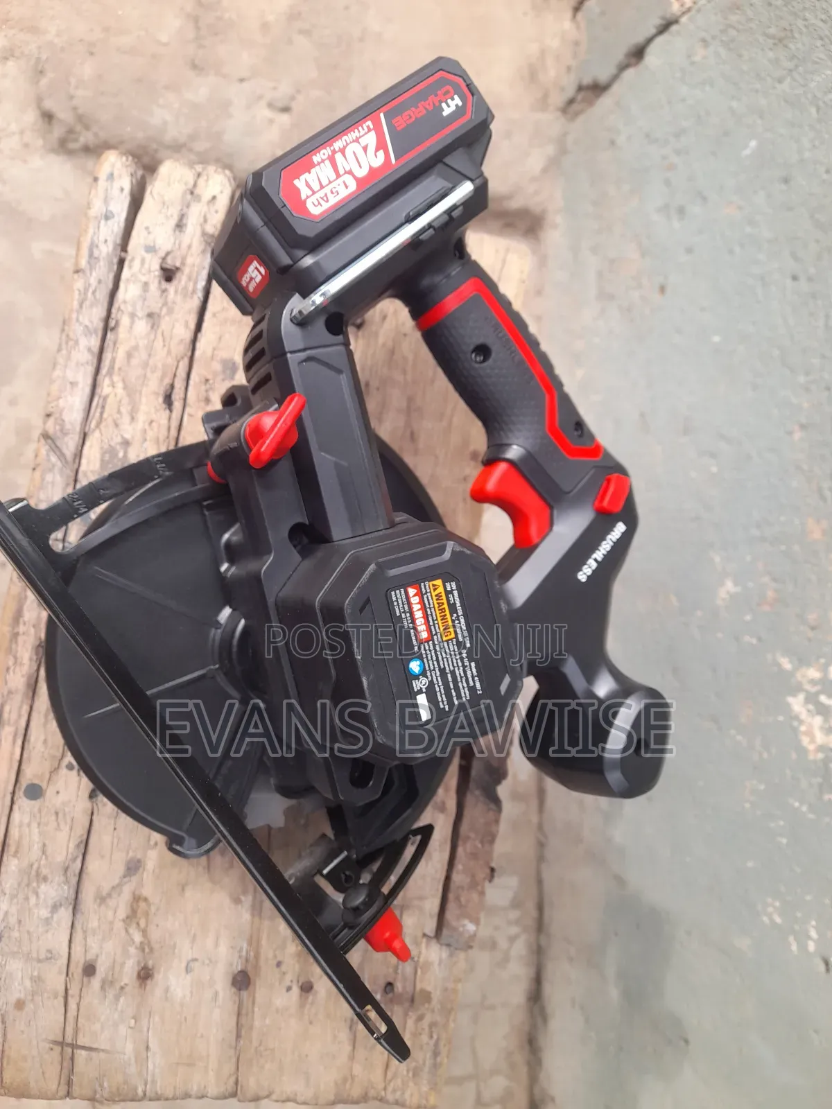 Hyper Tough 20v Cordless Circular Saw