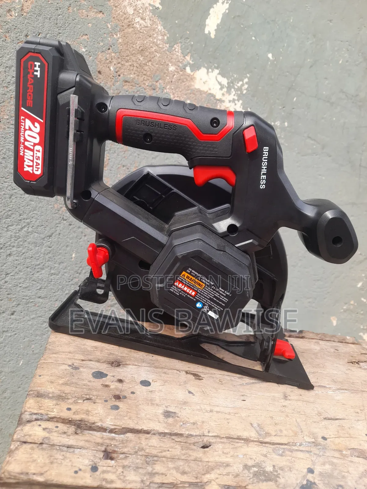 Hyper Tough 20v Cordless Circular Saw