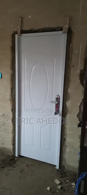 Wooden Metal Foreign Door + Handle and Frames