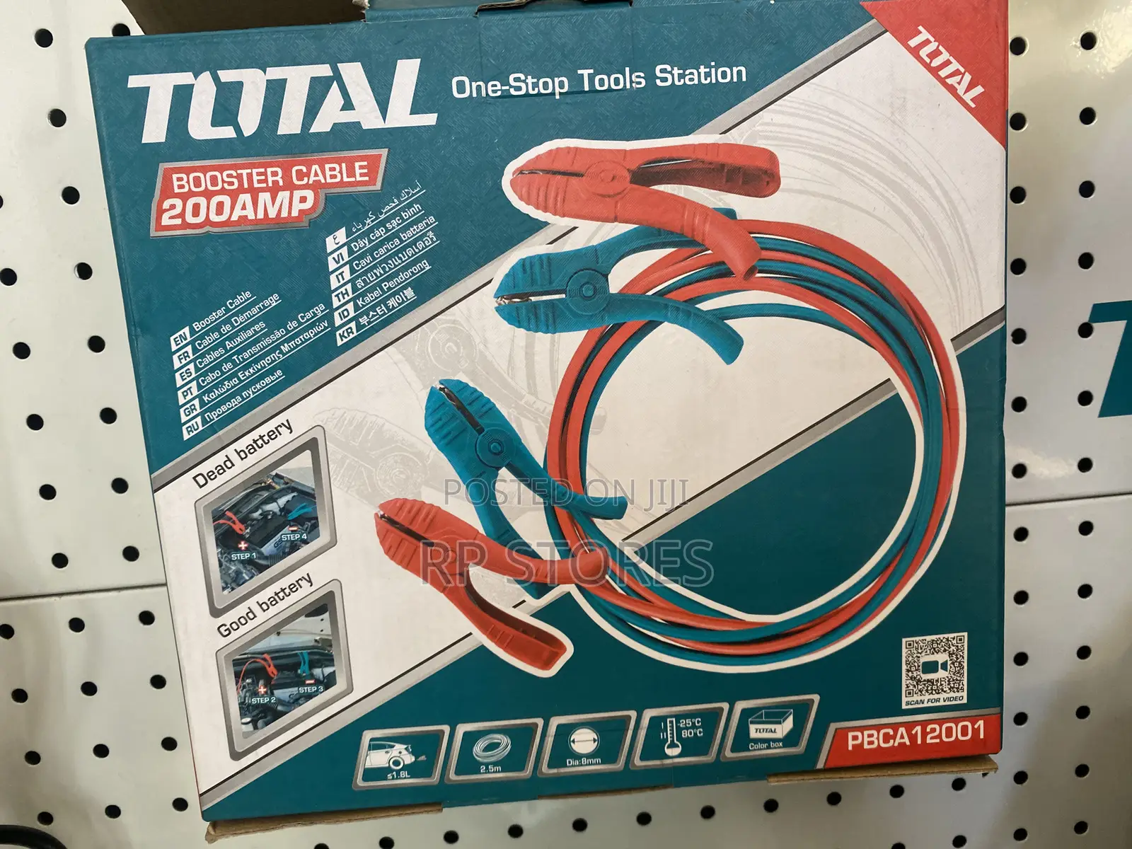 Total 200amp Booster Cable