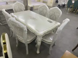 Royal Dining Sets 6 Seater (White Maple)