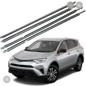 Toyota Rav4 2014 to 2018 Door Mouth Strip Window Moulding Trim Chrome