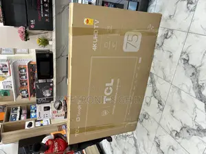 High Accurate Led Uhd HDR 75” TCL Frameless 75p755 Tv