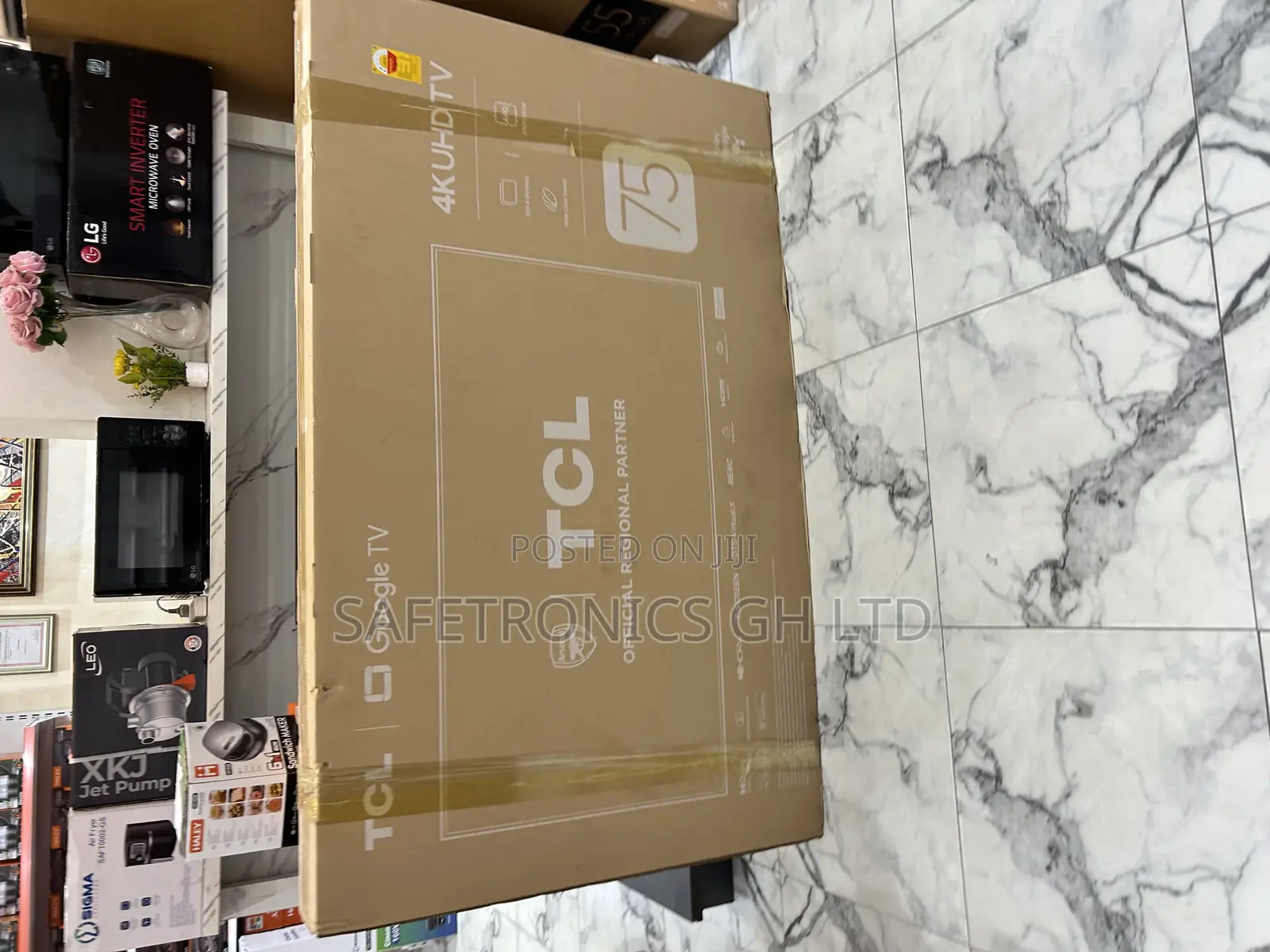 Quality Sealed 75p755 Led Smart Uhd Sleek 75” TCL Tv