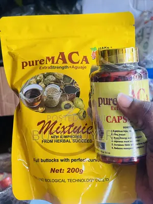Pure Maca Weight Gained Capusel and Powder