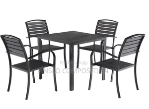 Wood Aluminium Dinning Sets