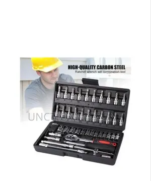 46 in 1 Hand Tools Kit for the House Set of Socket Keystocks