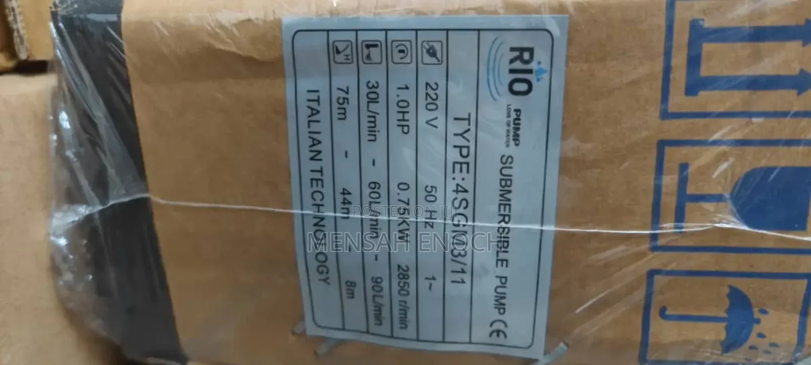 1 Hp Borehole Pump - Rio