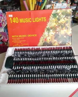 140 Lights With Christmas Music Device - 140l