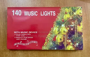 140 Lights With Christmas Music Device - 140l