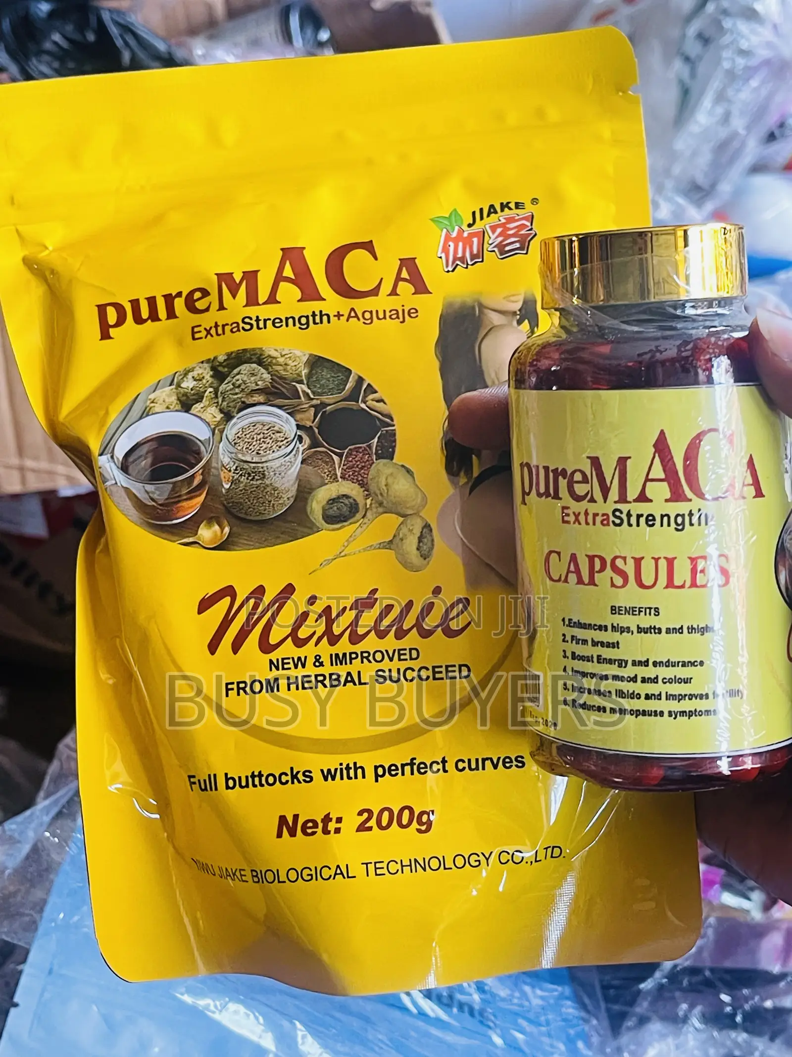 Pure Maca Weight Gained Capusel and Powder