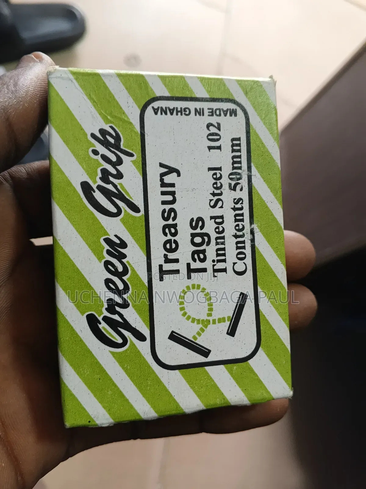 Green Tag for File