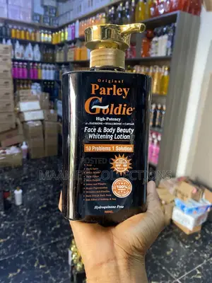 Original Parley Goldie Face Body Beauty Whitening Lotion.