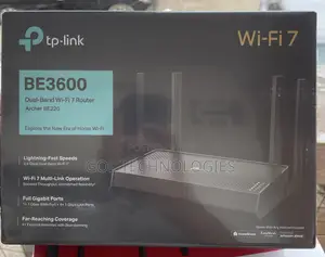 Tp-Link Archer Be220 Be3600 Dual-Band Wi-Fi 7 Router Dual-Band Wifi7