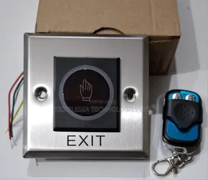 Exit Button (No Touch + Remote)