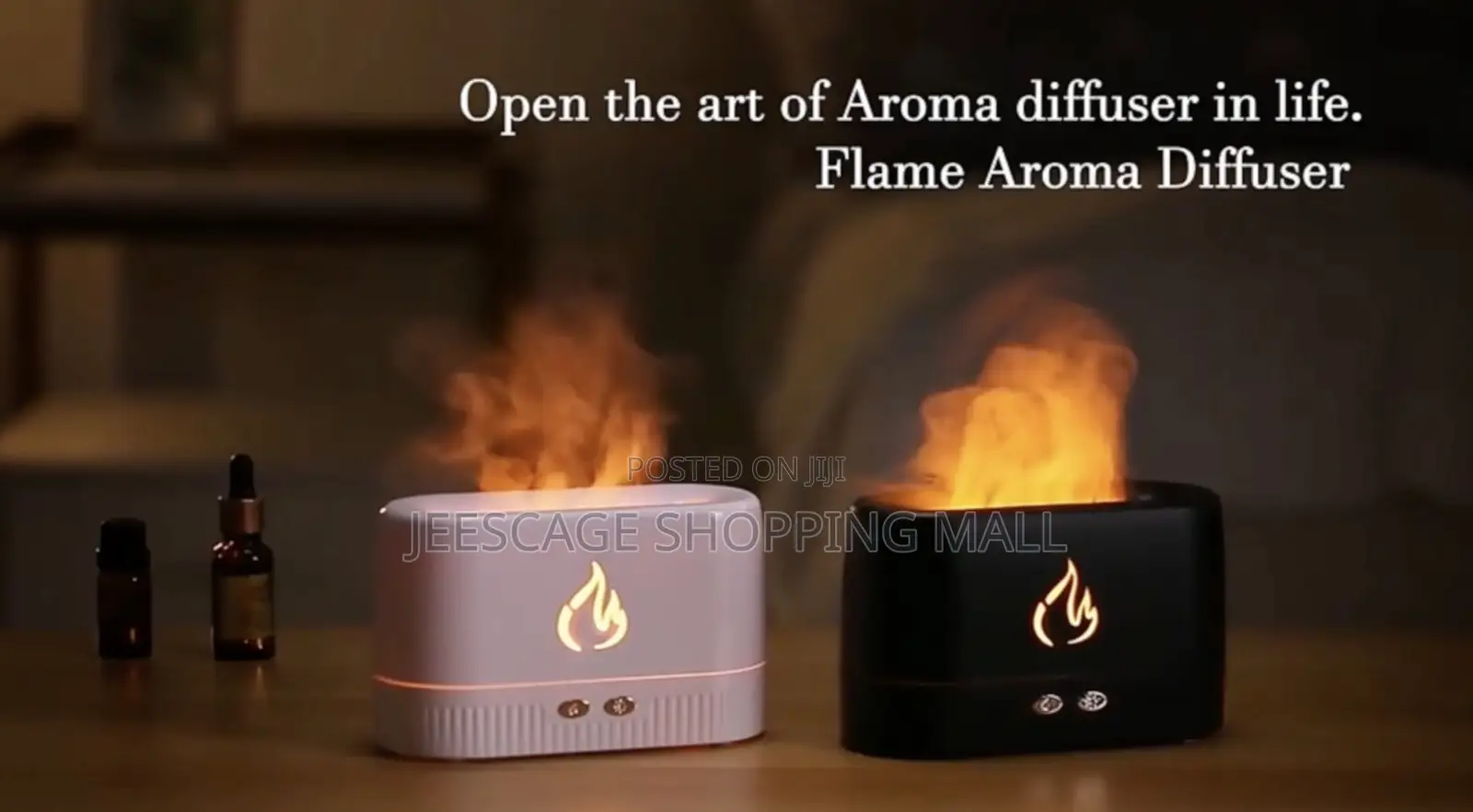 Flame Diffuser Humidifier Ultrasonic Usb Flame Humidifier