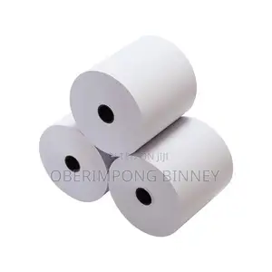 Thermal Paper Rolls 80x80mm Thick and Clear 50 Pieces in the Box