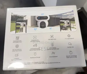 Ezviz Solar 4g PTZ Camera 2 Way Audio Cs-Hb90×/Sp + Dual Lens