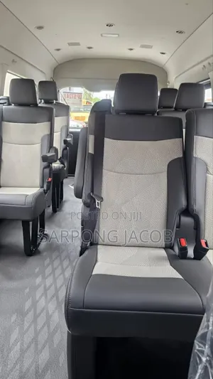 New Toyota HiAce 2025 White