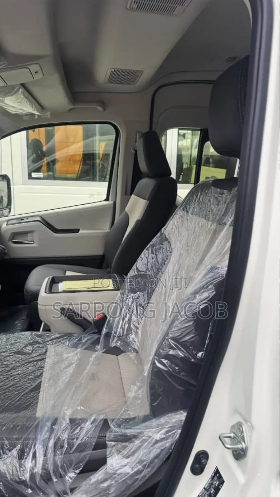 New Toyota HiAce 2025 White
