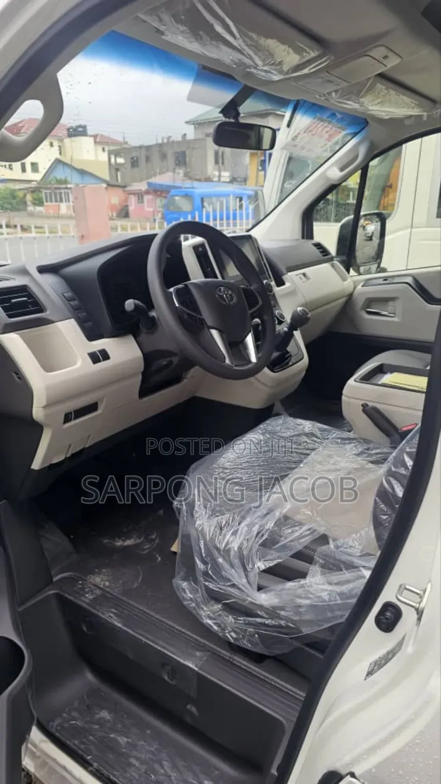 New Toyota HiAce 2025 White
