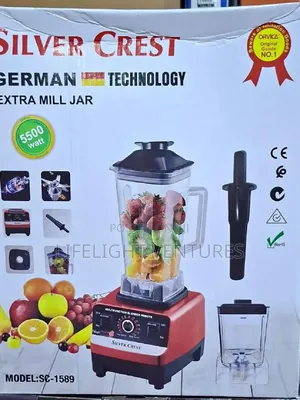 2 in 1 Silver Crest Blender