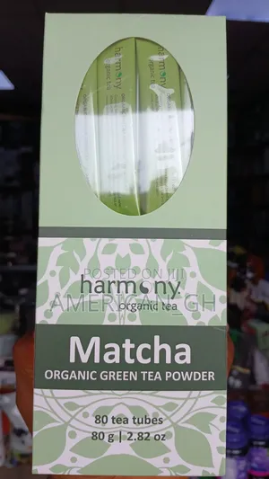 Matcha Organic Green Tea Powder, 80 Tea Tubes