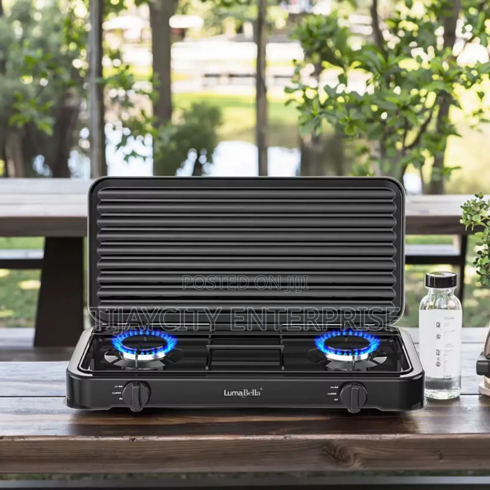 Double Burner Gas Stove