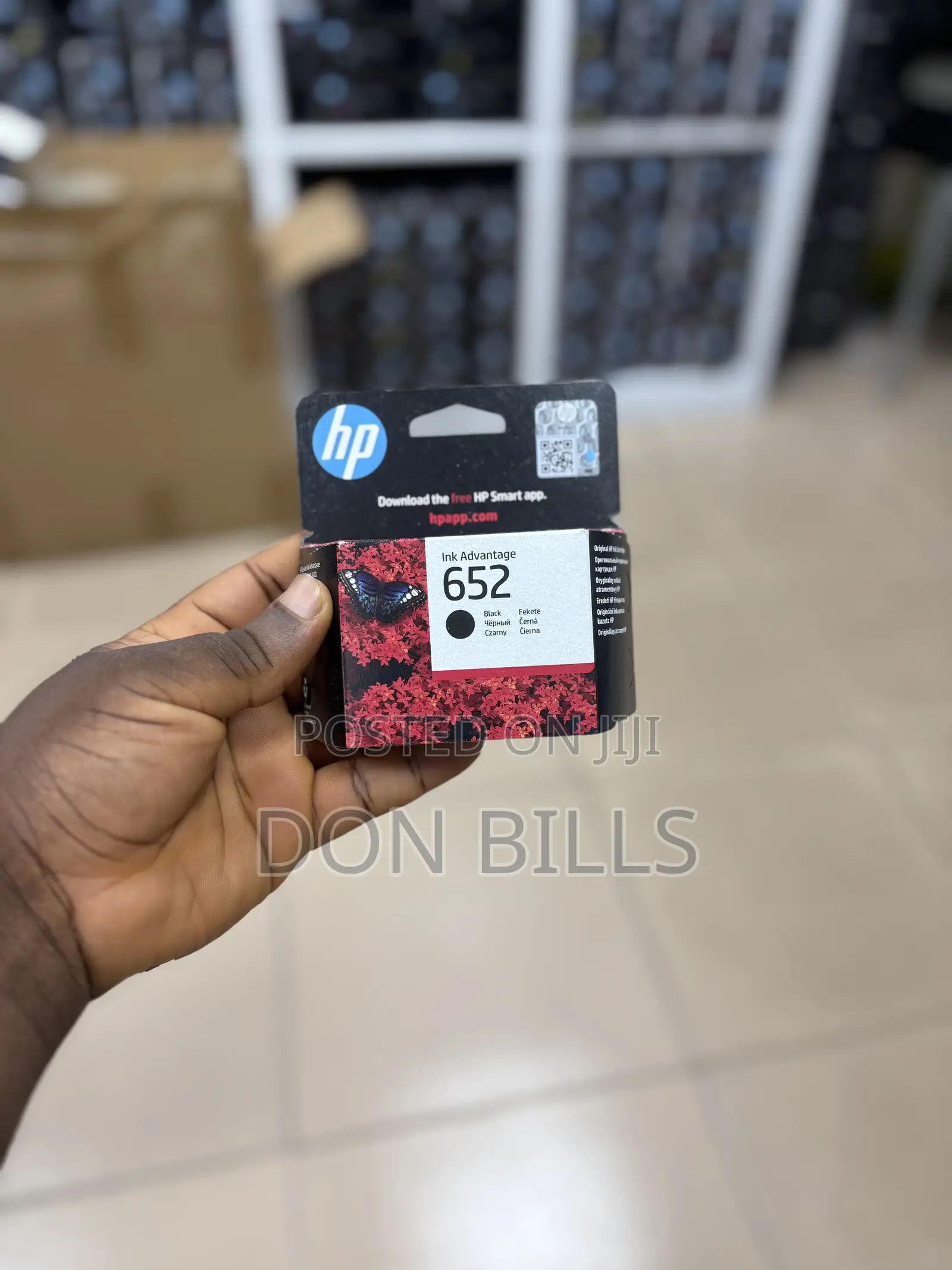 652 Ink Cartridge Black