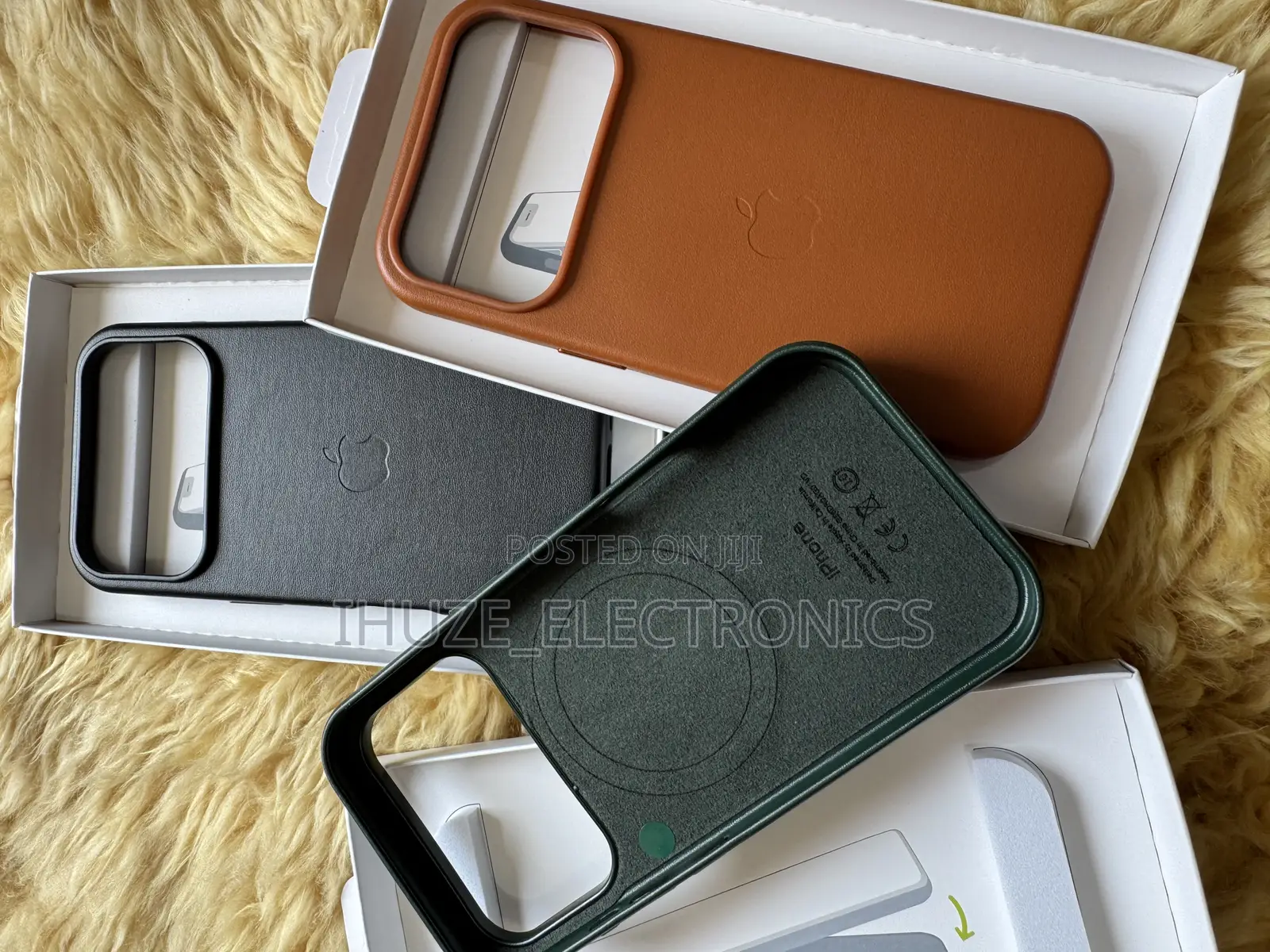 Genuine Magsafe Leather Case For iPhone 17pro / 17pro Max