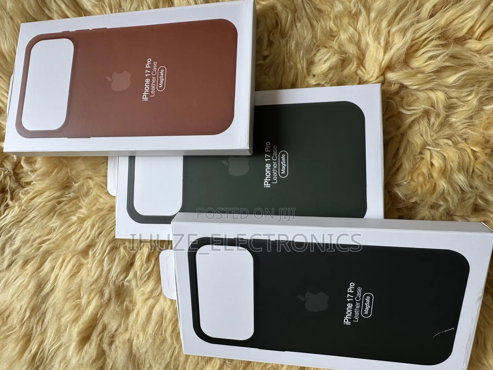Genuine Magsafe Leather Case For iPhone 17pro / 17pro Max